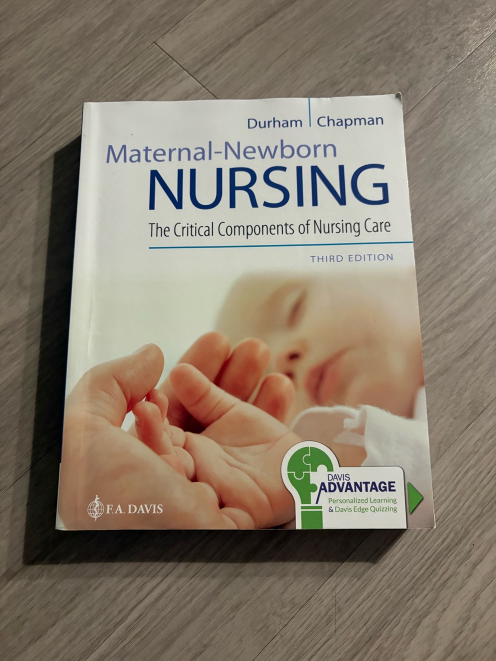Maternal-Newborn Nursing Textbook - White/Cream